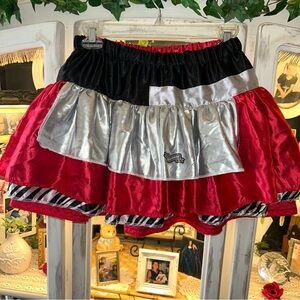 Monster High Skirt 2011 2 sides dress-up costume women/girls size 6-10 SNAGS